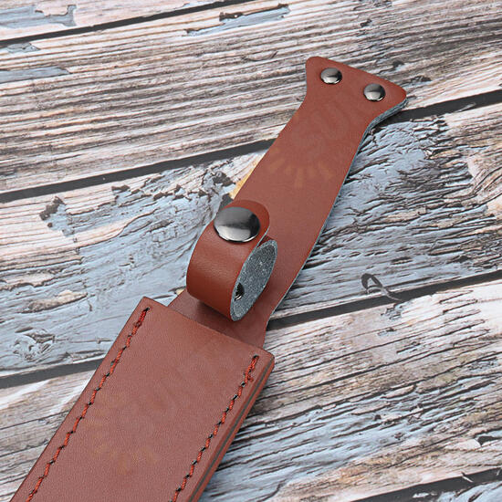 33cm Leather Sheath Saber Cutter Holder Cover Protector Cosplay Costume Outdoor Leather Craft Tool