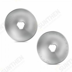 45mm Round Rotary Cutter Sewing Quilting Roller Fabric Cutting Tool + 10x Bllades 45mm Round Rotary Cutter Sewing Quilting Roller Fabric Cutting Tool + 10x Bllades