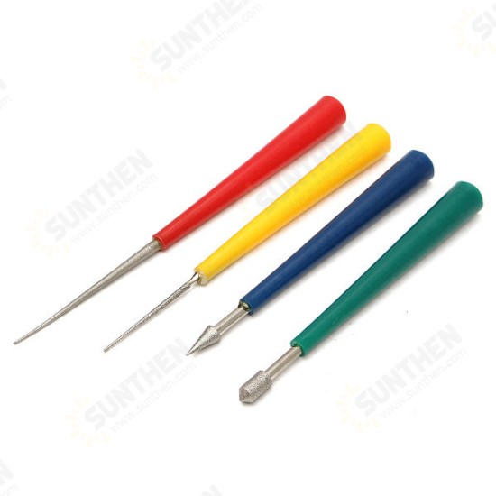 4Pcs Beading Hole DIY Reamer Tool for Diamond Bead Pearl