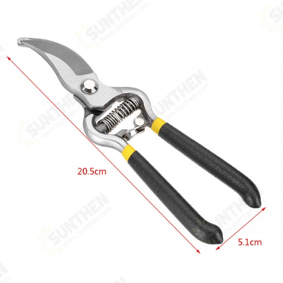 8inch Carbon Steel Professional Loppers Garden Cutter Bypass Tree Pruning Shears Clippers