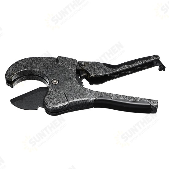 Aluminum Alloy Portable PVC PPR Pipe Cutter Hose Ratchet Action Up To 63mm Tube