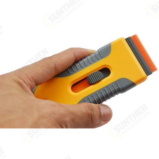 BST-208 Window Tint Ceramic Glass Oven Razor Scrapers Blade Plastic Handle Automotive Film Sticker Tool Cleaning Knife