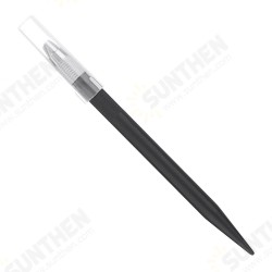 Black DIY Model Art Cutter Metal Rubber Wood Carving Tool with 12 Replaceable Blades Black DIY Model Art Cutter Metal Rubber Wood Carving Tool with 12 Replaceable Blades