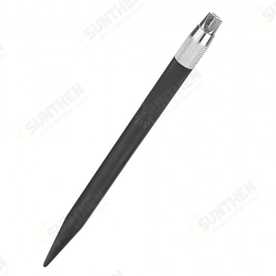 Black DIY Model Art Cutter Metal Rubber Wood Carving Tool with 12 Replaceable Blades