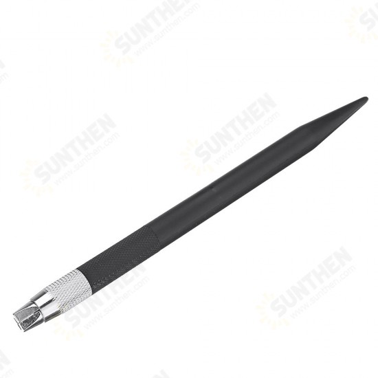 Black DIY Model Art Cutter Metal Rubber Wood Carving Tool with 12 Replaceable Blades