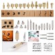 DIY Craft Soldering Iron Head Burning Welding Tools Wood Pyrography Kit