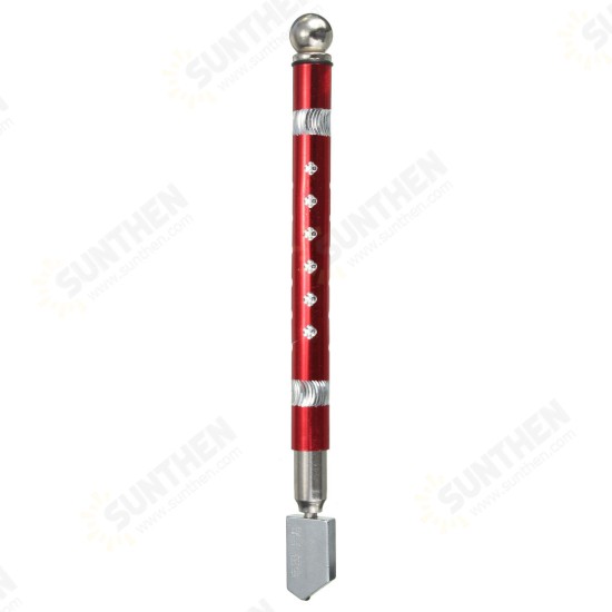 Diamond Tip Self-Lubricating Oil Feed Tipped Anti-slip Handle Glass Cutter Tool