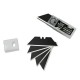 1103 10pcs SK5 60# Steel Utility Cutter Blades for Wallpaper Cutter