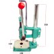JH-16 Chuck Leather Stamping Machine Puncher Manual Leather Wood Paper Branding Logo Marking Press Machine Leather Embossing Machine