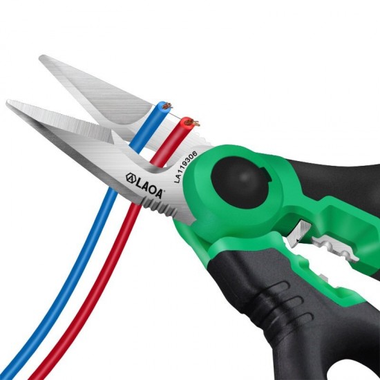 6inch/7inch Wire Cutter Electrician Scissors Crimpper Stainless Wire Stripper Crimping Tool