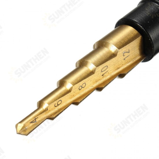 Multi-level Reamer 4-12mm Titanium Steel Alloy Reaming Tool with Cap