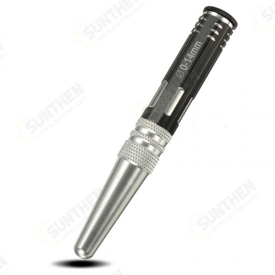 Multi-level Reamer 4-12mm Titanium Steel Alloy Reaming Tool with Cap