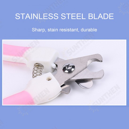 Pet Dog Cat Claw Nail File Scissors Toe Clipper Cutter Trimmer Stainless Steel Cutter Tool