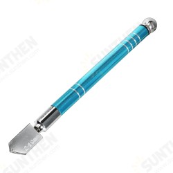 Portable Glass Cutter Anti Slip Handle Diamond Minerals Tipped Glass Cutter for 2-19mm Glass Portable Glass Cutter Anti Slip Handle Diamond Minerals Tipped Glass Cutter for 2-19mm Glass
