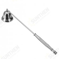 Stainless Steel Candle Snuffer Silver Long Extinguisher for Tea Light Candle Tool Stainless Steel Candle Snuffer Silver Long Extinguisher for Tea Light Candle Tool