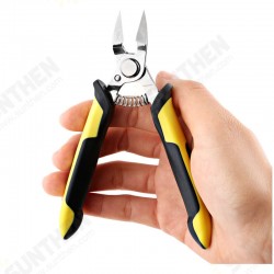 TS-140 5inch Mini Electrical Wire Cable Plier Cutter Cutting Side Snips Flush Nipper Wire Stripper Hand Tools Micro Shears TS-140 5inch Mini Electrical Wire Cable Plier Cutter Cutting Side Snips Flush Nipper Wire Stripper Hand Tools Micro Shears
