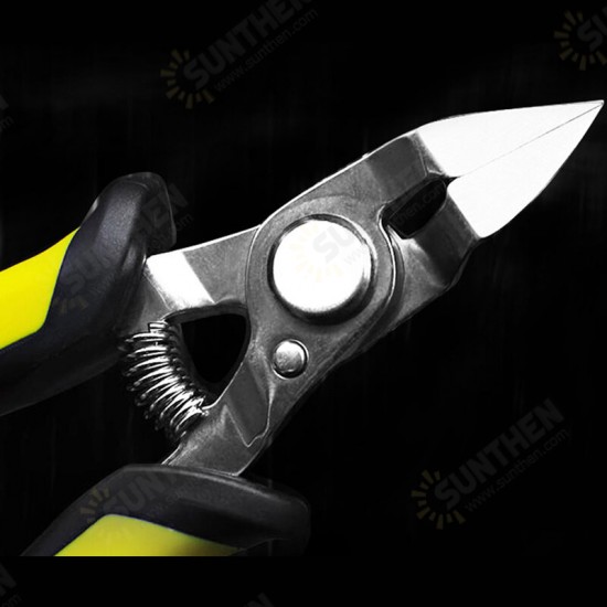 TS-140 5inch Mini Electrical Wire Cable Plier Cutter Cutting Side Snips Flush Nipper Wire Stripper Hand Tools Micro Shears