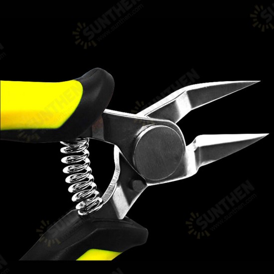 TS-140 5inch Mini Electrical Wire Cable Plier Cutter Cutting Side Snips Flush Nipper Wire Stripper Hand Tools Micro Shears