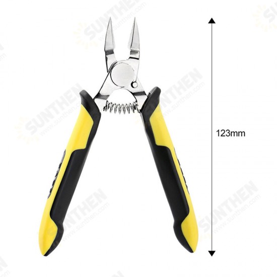 TS-140 5inch Mini Electrical Wire Cable Plier Cutter Cutting Side Snips Flush Nipper Wire Stripper Hand Tools Micro Shears