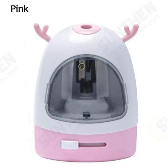 Tianwen Astronomical Electric Pencil Sharpener Primary School Multi-Function Automatic Pencil Sharpener Children Cartoon Cute Pencil Sharpener