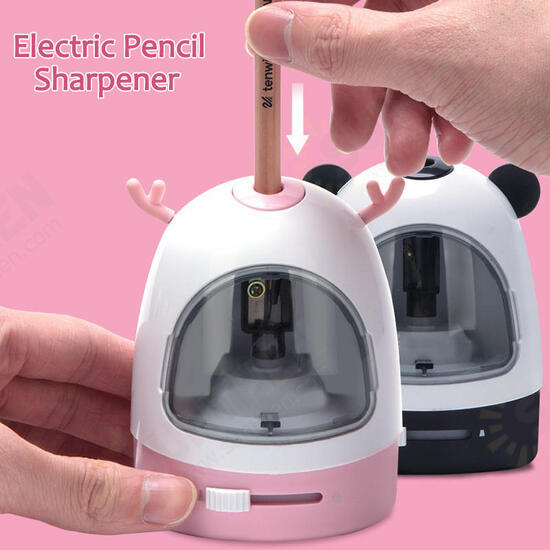 Tianwen Astronomical Electric Pencil Sharpener Primary School Multi-Function Automatic Pencil Sharpener Children Cartoon Cute Pencil Sharpener