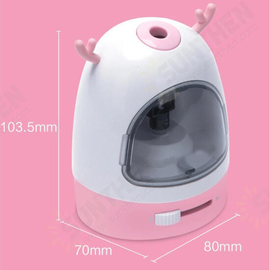 Tianwen Astronomical Electric Pencil Sharpener Primary School Multi-Function Automatic Pencil Sharpener Children Cartoon Cute Pencil Sharpener