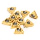 10pcs 11ER A60 Carbide Inserts External Thread Turning Tool Holder Inserts External CNC Cutter