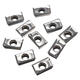 10pcs APKT1604PDFR-MA3 H01 Carbide Insert Turning Tool Holder Insert Used for Aluminum Copper