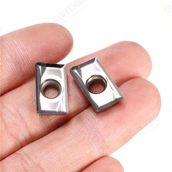 10pcs APKT1604PDFR-MA3 H01 Carbide Insert Turning Tool Holder Insert Used for Aluminum Copper