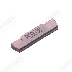 10pcs MGMN200-G PC9030 2mm Carbide Insert for MGEHR/MGIVR Grooving Cut Off Tool Holder