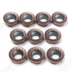 10pcs RPMT10T3M0E VP15TF Carbide Inserts Carbide Cutter Turning Tool Blades 10pcs RPMT10T3M0E VP15TF Carbide Inserts Carbide Cutter Turning Tool Blades