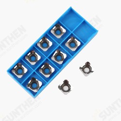10pcs SEHT1204 AFFN X83 H01 Carbide Inserts Turning Tool CNC Aluminum Face Milling Cutter Turning Insert Indexable Tools 10pcs SEHT1204 AFFN X83 H01 Carbide Inserts Turning Tool CNC Aluminum Face Milling Cutter Turning Insert Indexable Tools
