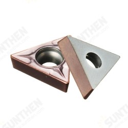 10pcs TCMT110204 VP15TF / TCMT21.51 VP15TF Carbide Inserts Lathe Turning Tool Holder Inserts