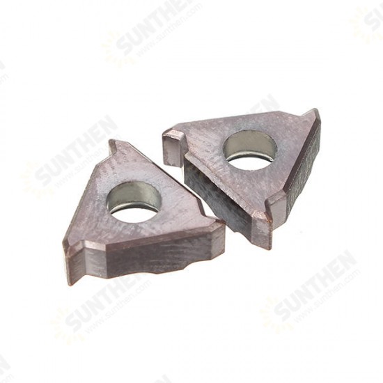 2pcs 11ER A60 Carbide Threading Inserts External Turning Tool Holder Inserts