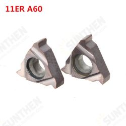 2pcs 11ER A60 Carbide Threading Inserts External Turning Tool Holder Inserts 2pcs 11ER A60 Carbide Threading Inserts External Turning Tool Holder Inserts