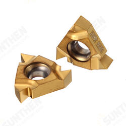 2pcs 16NR/16IR AG60 Carbide Inserts Internal Thread 60 Degree CNC Blade 2pcs 16NR/16IR AG60 Carbide Inserts Internal Thread 60 Degree CNC Blade