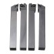 4pcs 12x100mm Lathe Turning Tool Holder Boring Bar For CCMT09T3 And DCMT0702 Inserts