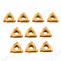 10pcs 11IR A60 Carbide Insert Internal Threading Insert For Turning Tool Holder 10pcs 11IR A60 Carbide Insert Internal Threading Insert For Turning Tool Holder