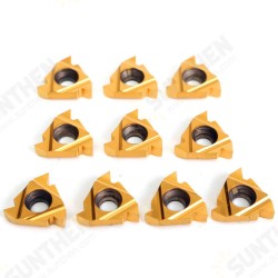 10pcs 16ER AG60 Carbide Threading Inserts for SER1212H16 Turning Tool 10pcs 16ER AG60 Carbide Threading Inserts for SER1212H16 Turning Tool