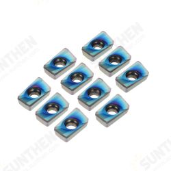 10pcs Blue Nano HRC52 APMT1604PDER NB7010 25R0.8 Carbide Inserts for Mill Cutter CNC Tool