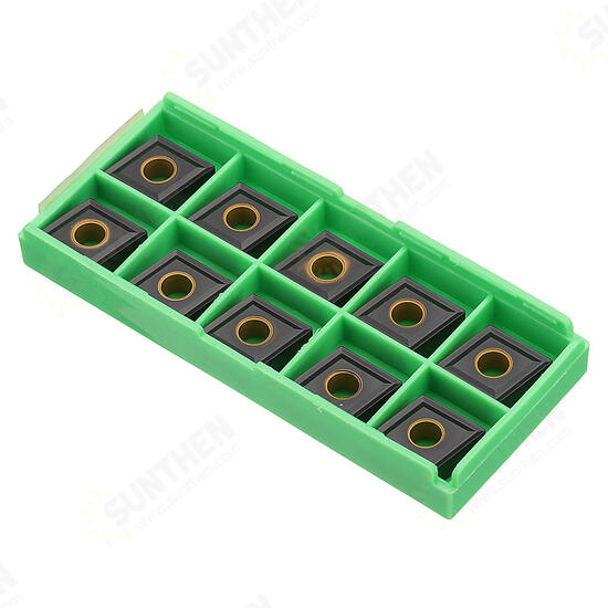 10pcs CNNMG120408 MS CVD Turning Tool Carbide Insert for DCLNR/L