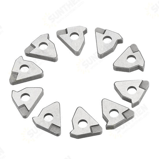 10pcs Carbide Insert Shim Seats STM1603L/STM1603R/STM22L/R for 16NR/ER 22NR/ER Turning Tool