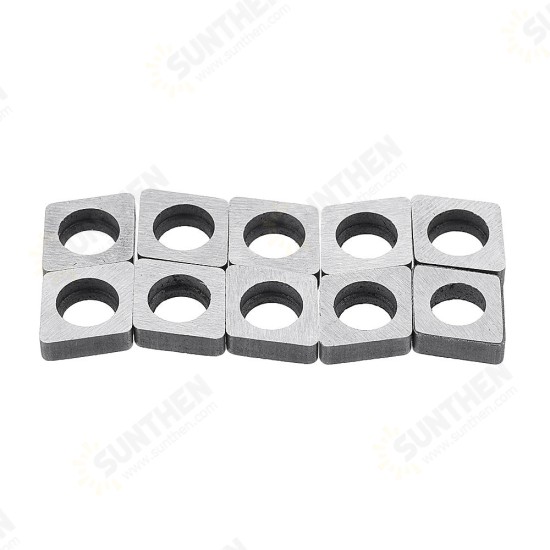 10pcs Carbide Shim Accessories Cutter Pad MC0903/MC1204/MC1604/MC1904 for CNC Lathe Tools