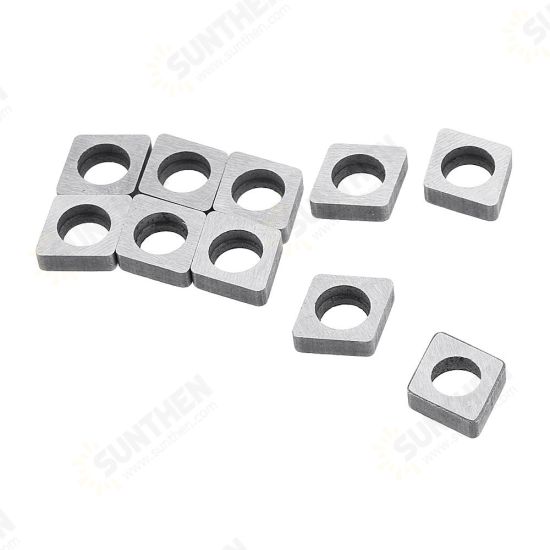 10pcs Carbide Shim Accessories Cutter Pad MC0903/MC1204/MC1604/MC1904 for CNC Lathe Tools