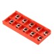 10pcs Carbide Shim Accessories Cutter Pad MC0903/MC1204/MC1604/MC1904 for CNC Lathe Tools