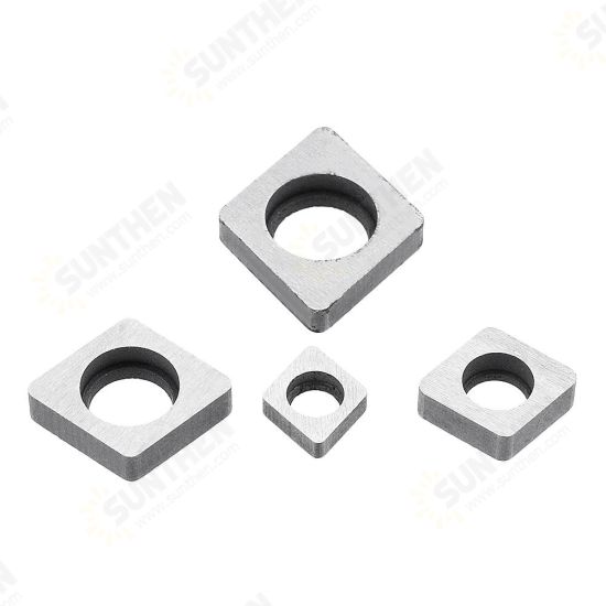 10pcs Carbide Shim Accessories Cutter Pad MC0903/MC1204/MC1604/MC1904 for CNC Lathe Tools