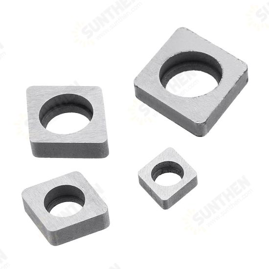 10pcs Carbide Shim Accessories Cutter Pad MC0903/MC1204/MC1604/MC1904 for CNC Lathe Tools