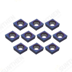 10pcs HRC45 Blue Nano CCMT09T304 VP15TF Carbide Insert for SCLCR/SCLCL Turning Tool Holder