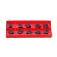 10pcs HRC45 Blue Nano CCMT09T304 VP15TF Carbide Insert for SCLCR/SCLCL Turning Tool Holder