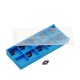 10pcs HRC45 Blue Nano DCMT070204 YBC251 Carbide Insert for SDJCR/SDNCN/SDQCR Turning Tool